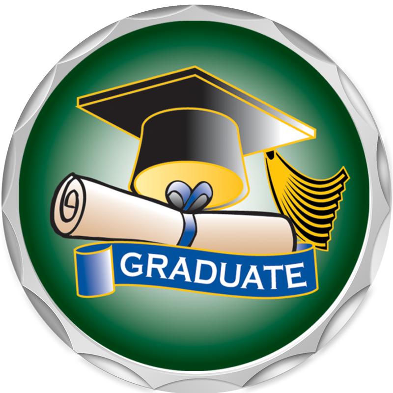 2.2" SILVER BUTTON INSERT PIN