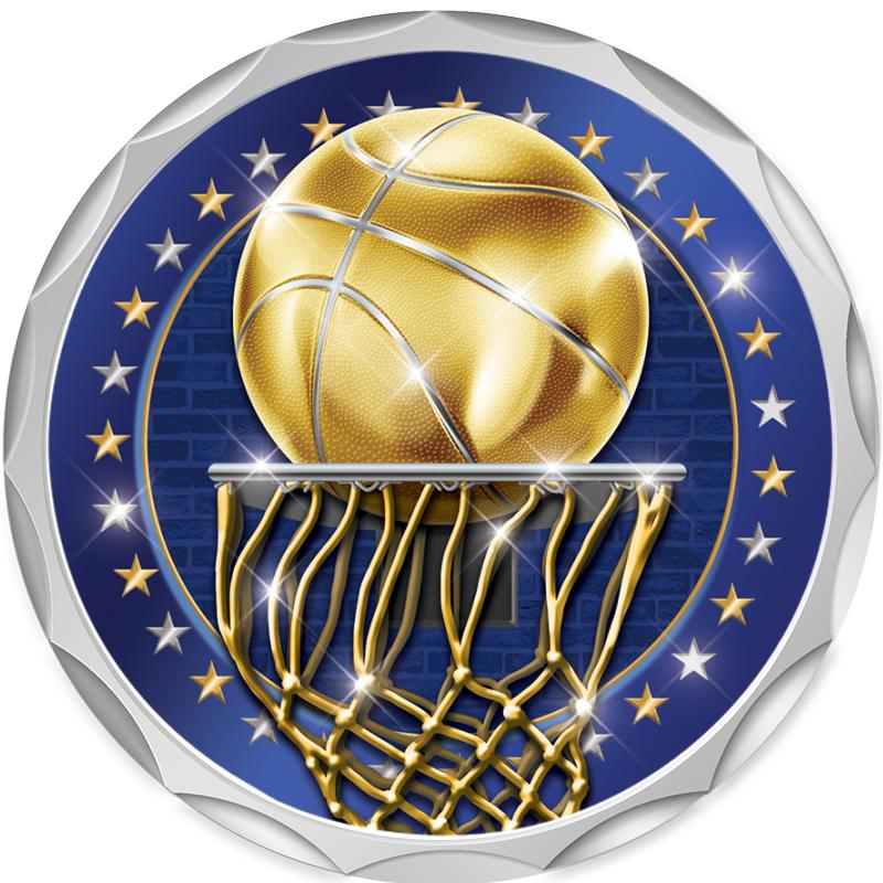 2.2" SILVER BUTTON INSERT PIN