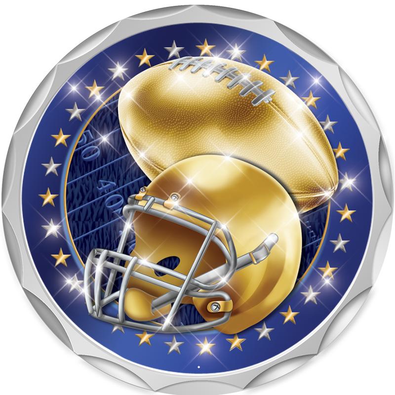 2.2" SILVER BUTTON INSERT PIN