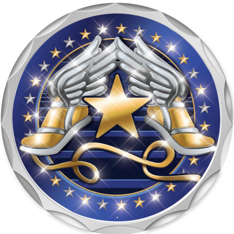 2.2" SILVER BUTTON INSERT PIN