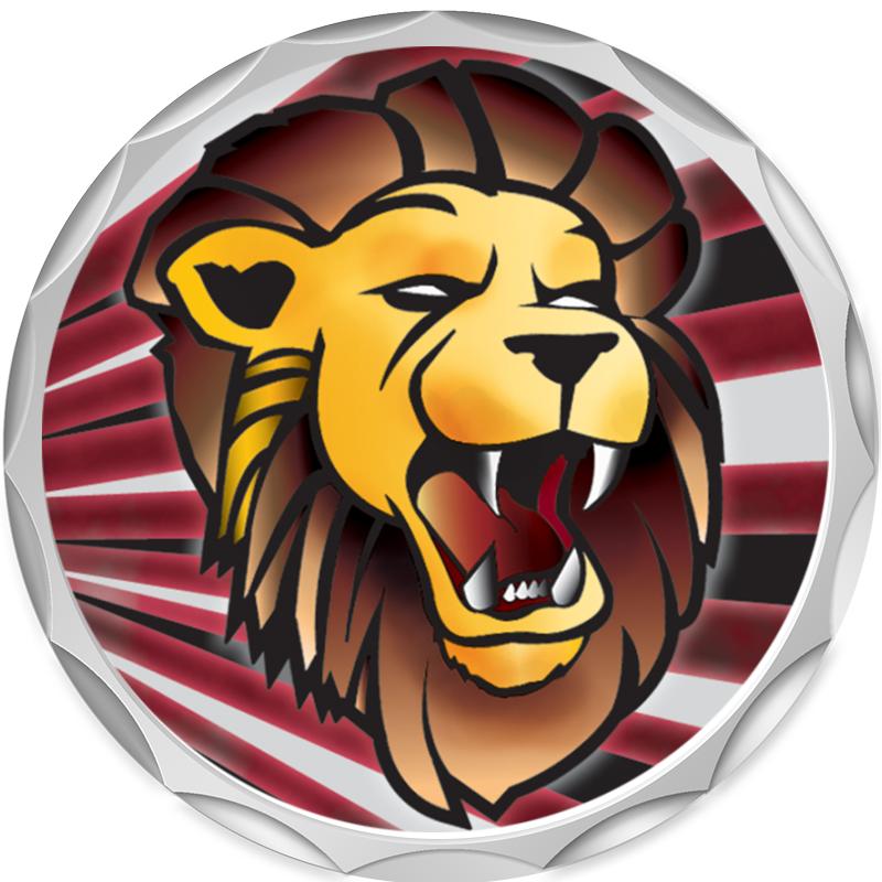 2.2" SILVER BUTTON INSERT PIN