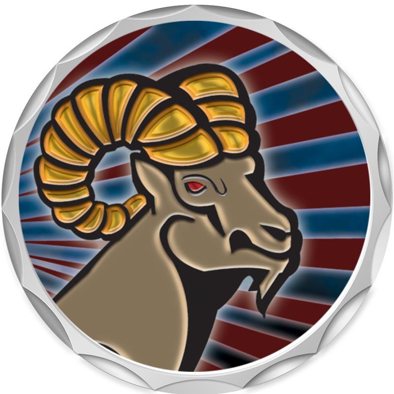 2.2" SILVER BUTTON INSERT PIN