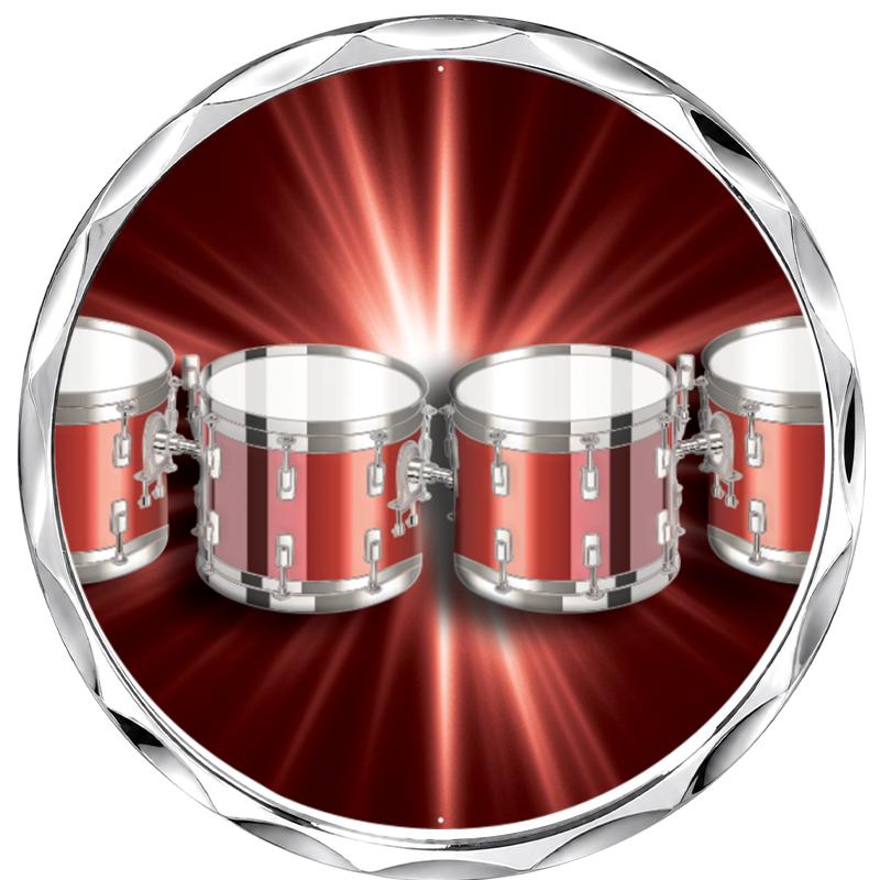 2.2" SILVER BUTTON INSERT PIN