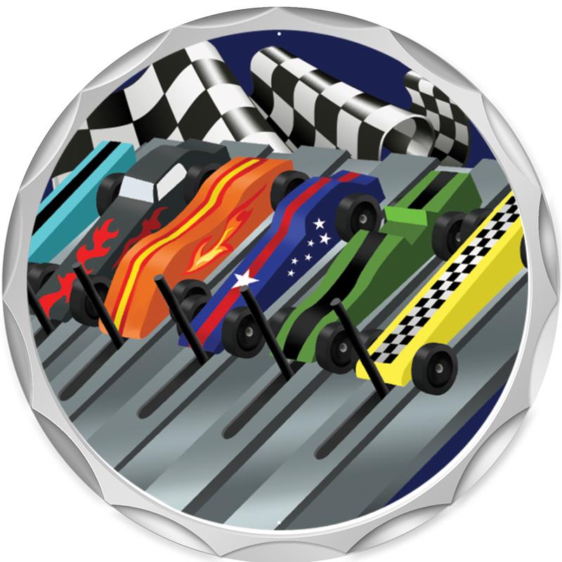 2.2" SILVER BUTTON INSERT PIN