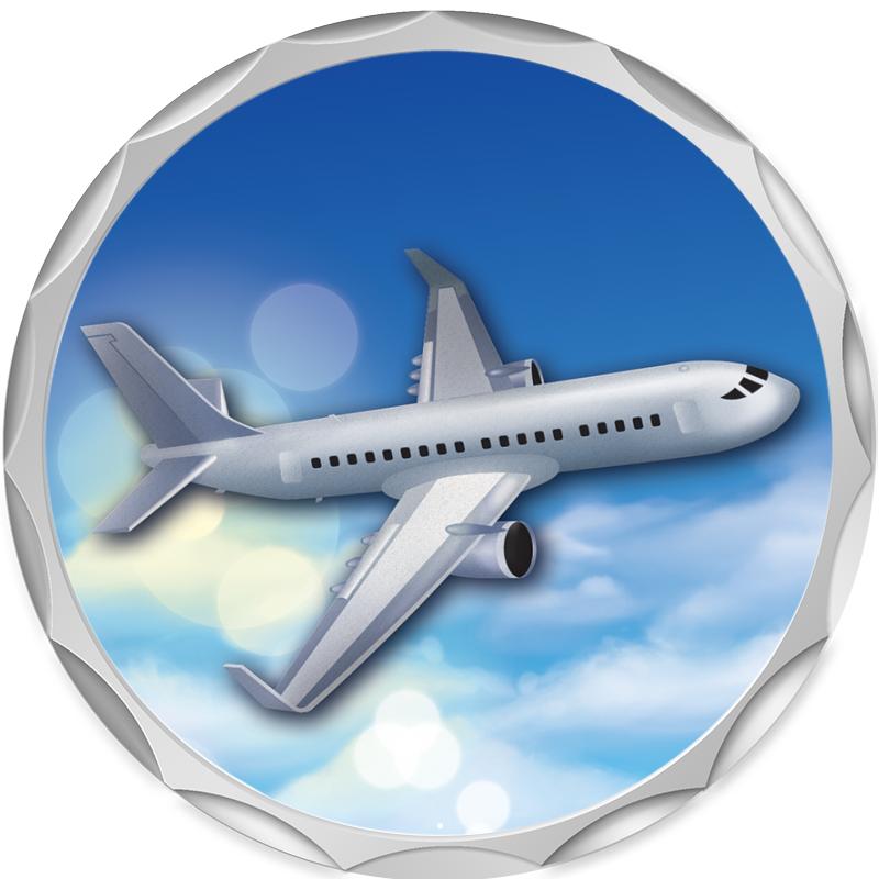 2.2" SILVER BUTTON INSERT PIN