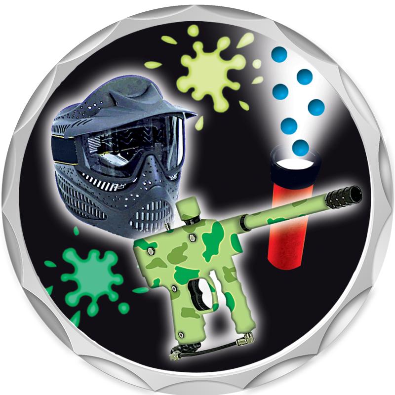 2.2" SILVER BUTTON INSERT PIN