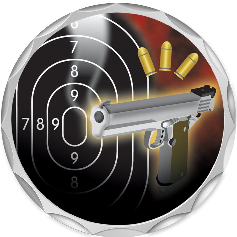 2.2" SILVER BUTTON INSERT PIN