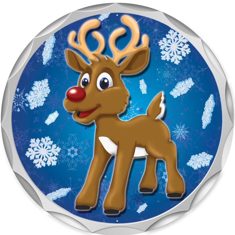 2.2" SILVER BUTTON INSERT PIN