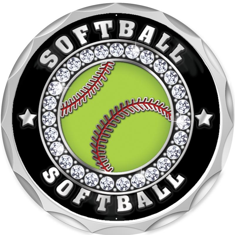 2.2" SILVER BUTTON INSERT PIN