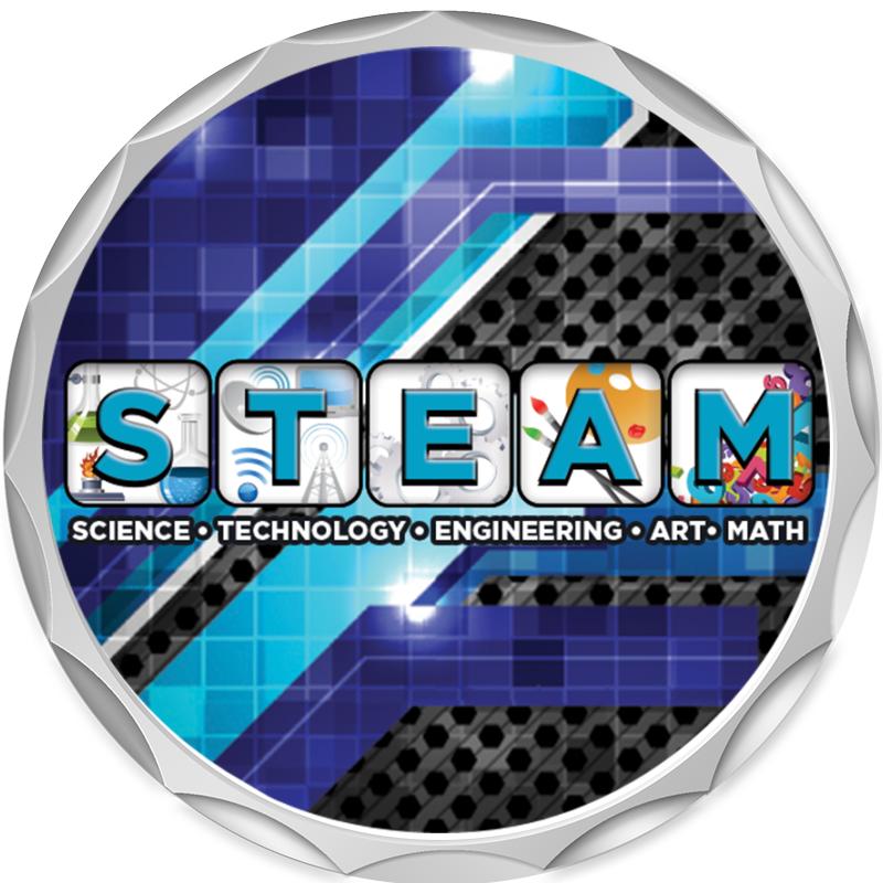 2.2" SILVER BUTTON INSERT PIN