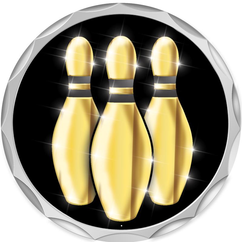 2.2" SILVER BUTTON INSERT PIN