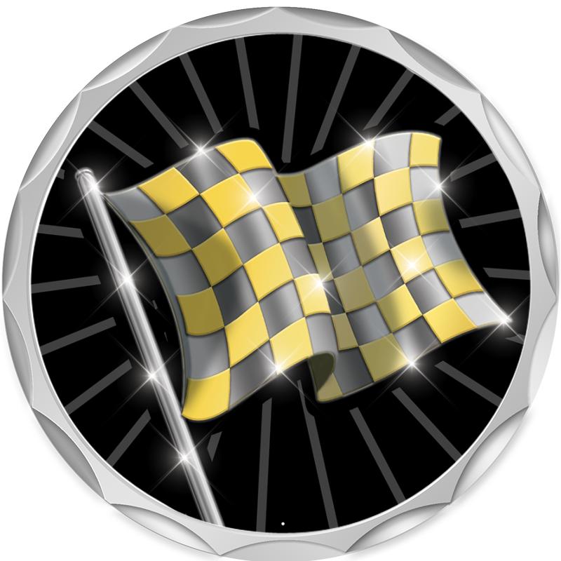 2.2" SILVER BUTTON INSERT PIN