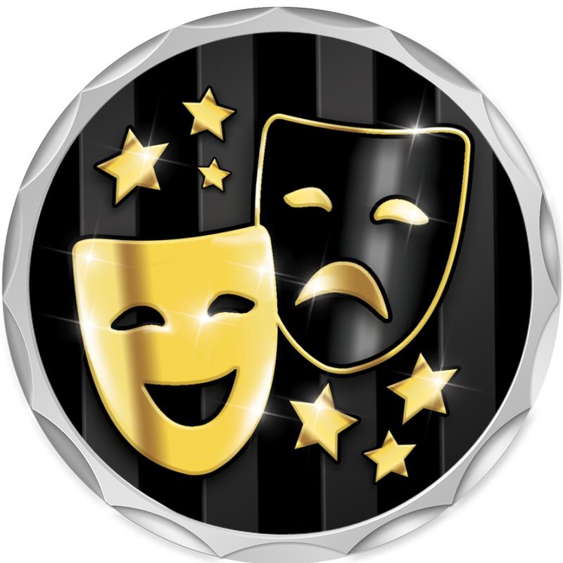 2.2" SILVER BUTTON INSERT PIN