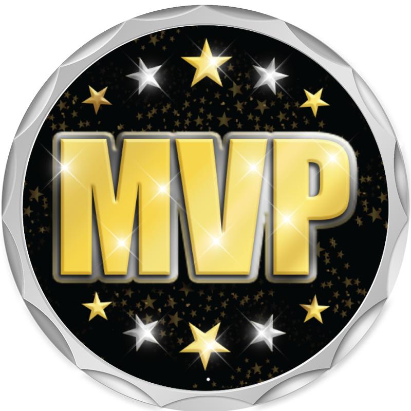 2.2" SILVER BUTTON INSERT PIN