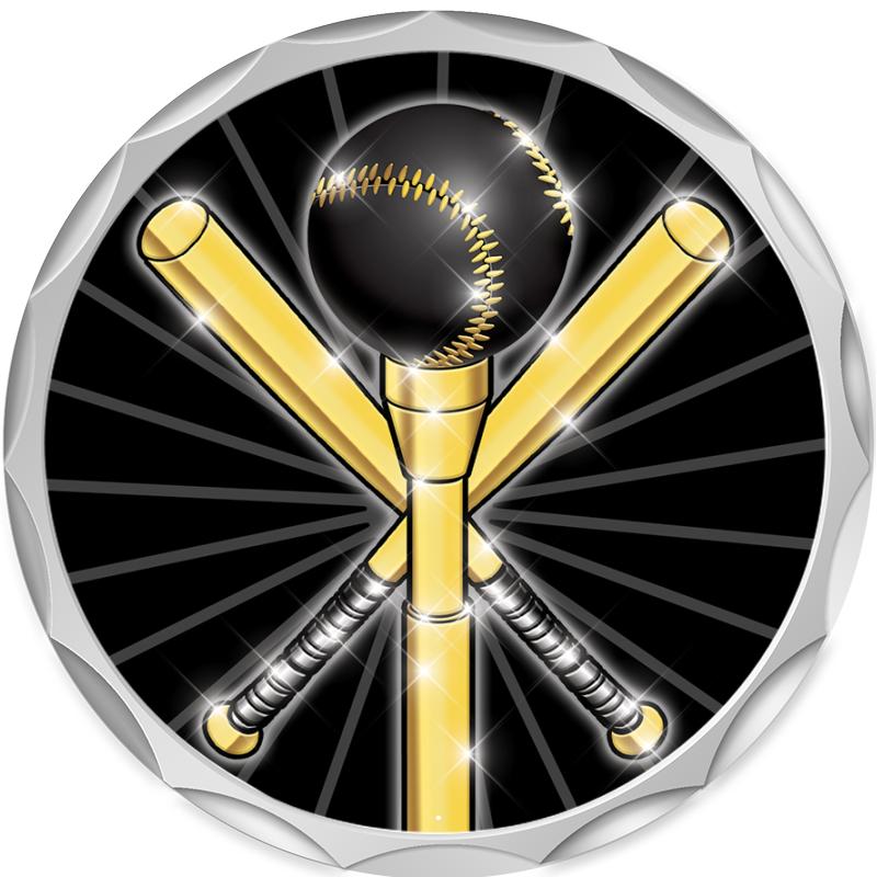 2.2" SILVER BUTTON INSERT PIN