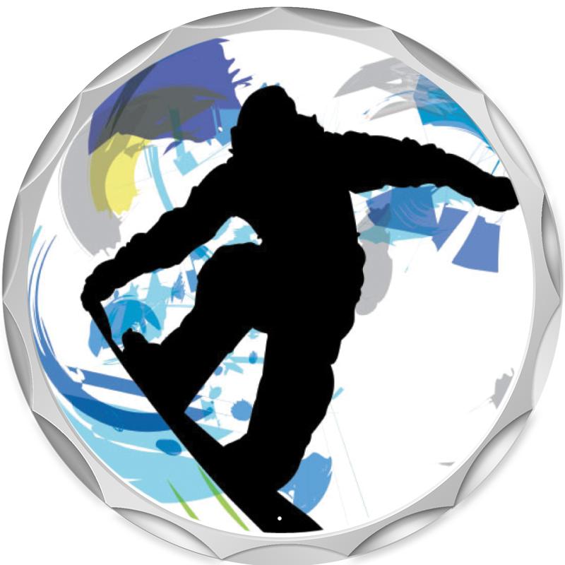 2.2" SILVER BUTTON INSERT PIN