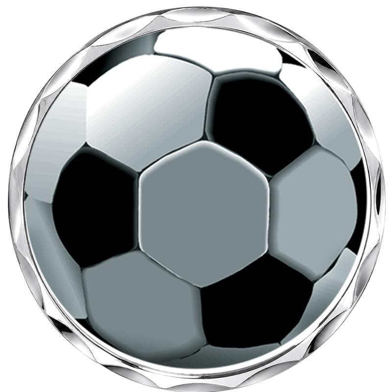 2.2" SILVER BUTTON INSERT PIN