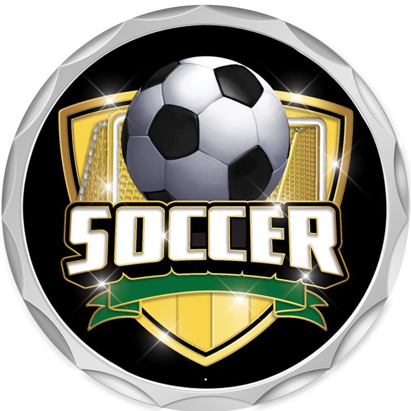 2.2" SILVER BUTTON INSERT PIN