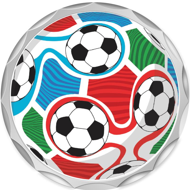 2.2" SILVER BUTTON INSERT PIN