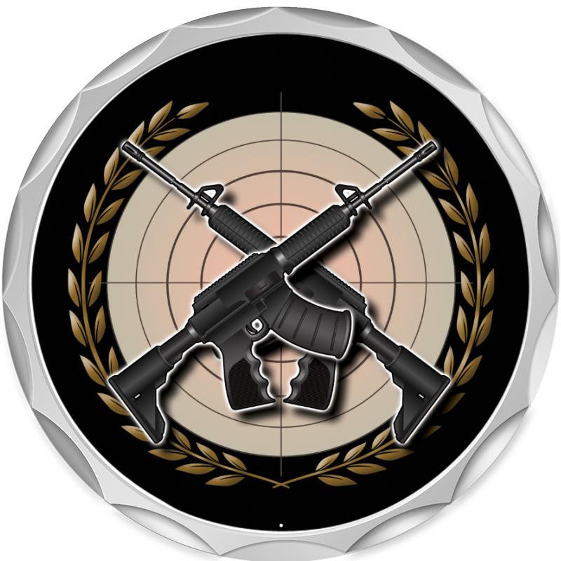 2.2" SILVER BUTTON INSERT PIN