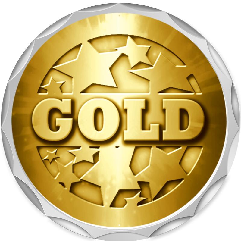 2.2" SILVER BUTTON INSERT PIN