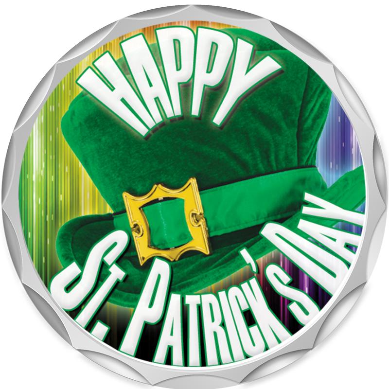 2.2" SILVER BUTTON INSERT PIN