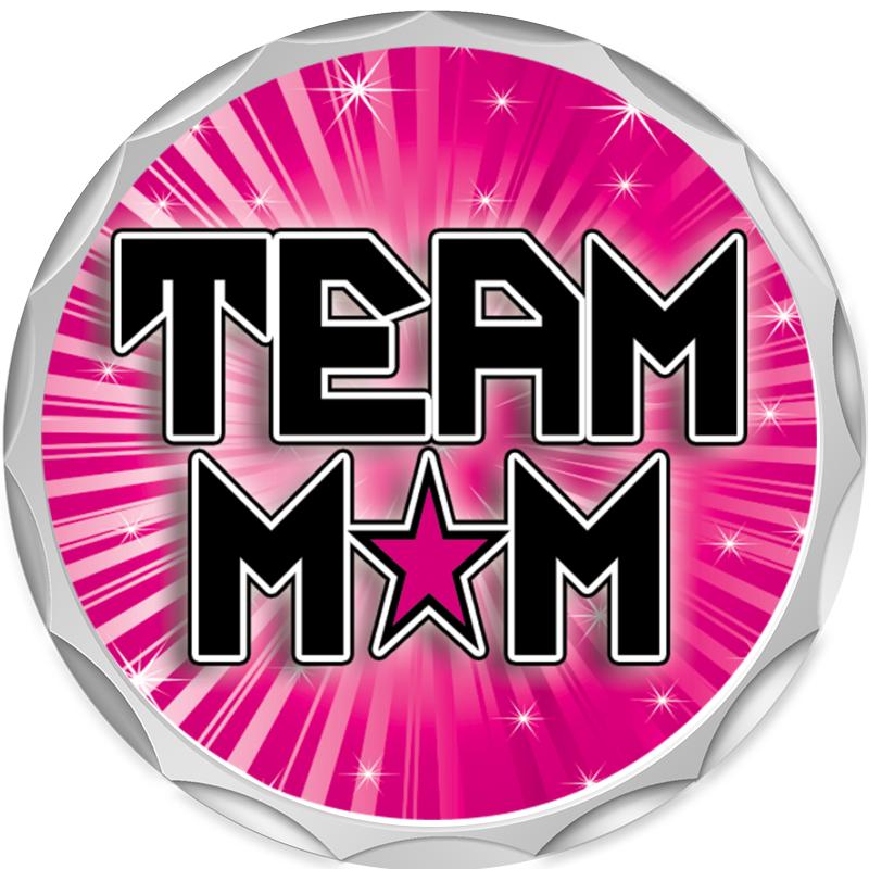 2.2" SILVER BUTTON INSERT PIN