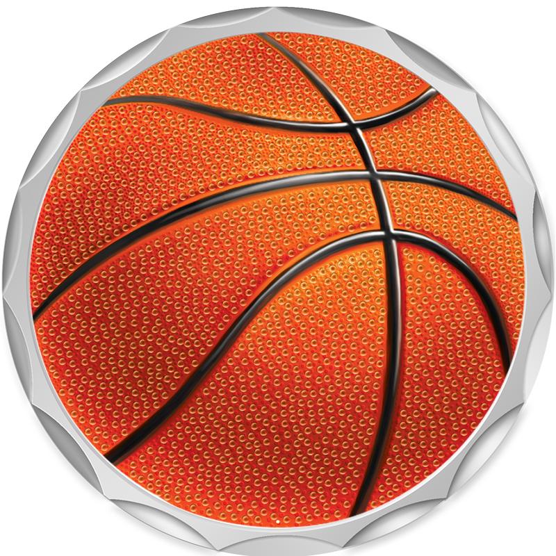 2.2" SILVER BUTTON INSERT PIN