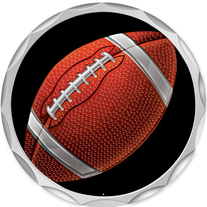 2.2" SILVER BUTTON INSERT PIN