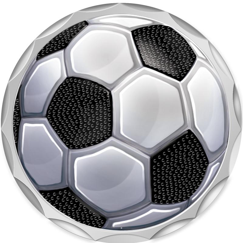 2.2" SILVER BUTTON INSERT PIN