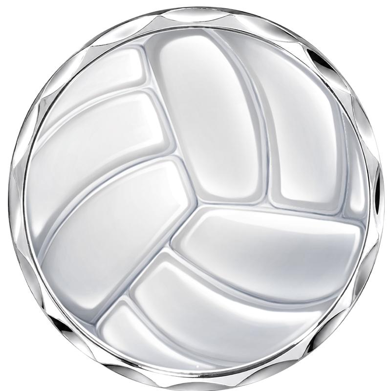 2.2" SILVER BUTTON INSERT PIN