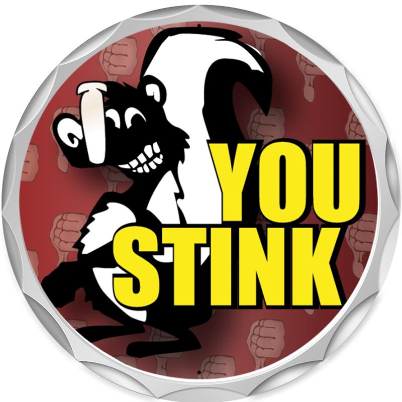 2.2" SILVER BUTTON INSERT PIN