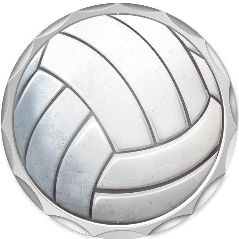 2.2" SILVER BUTTON INSERT PIN