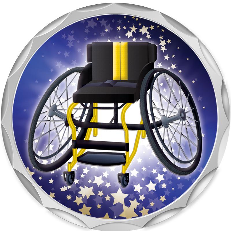 2.2" SILVER BUTTON INSERT PIN