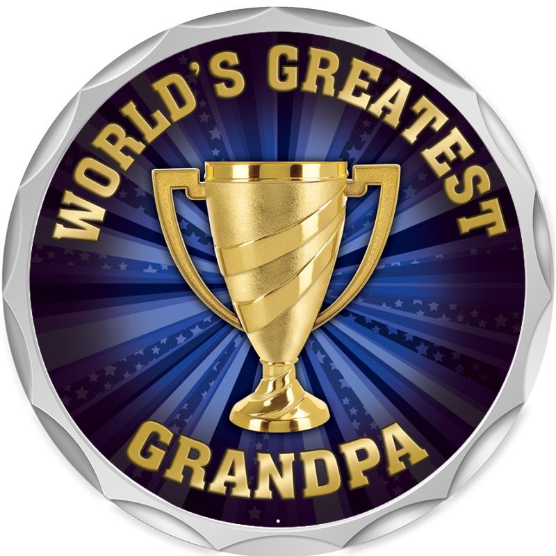 2.2" SILVER BUTTON INSERT PIN