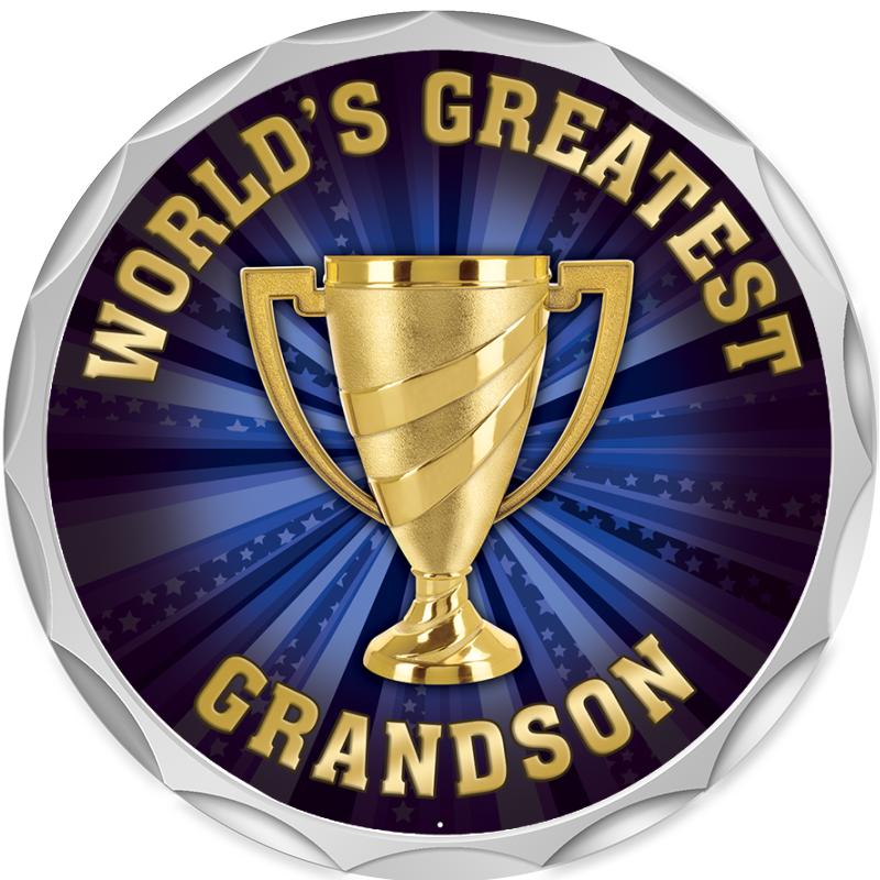 2.2" SILVER BUTTON INSERT PIN