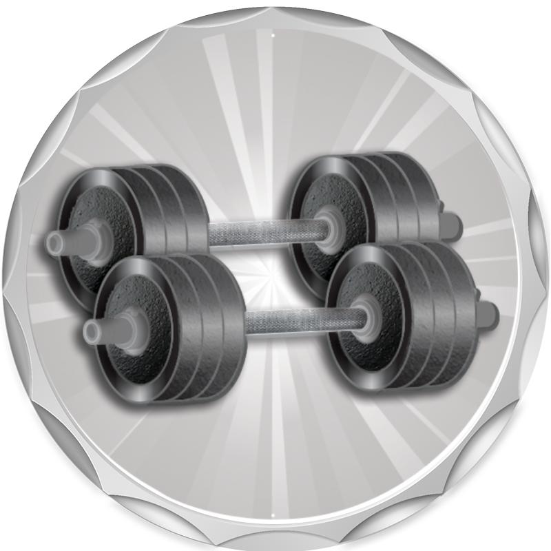 2.2" SILVER BUTTON INSERT PIN