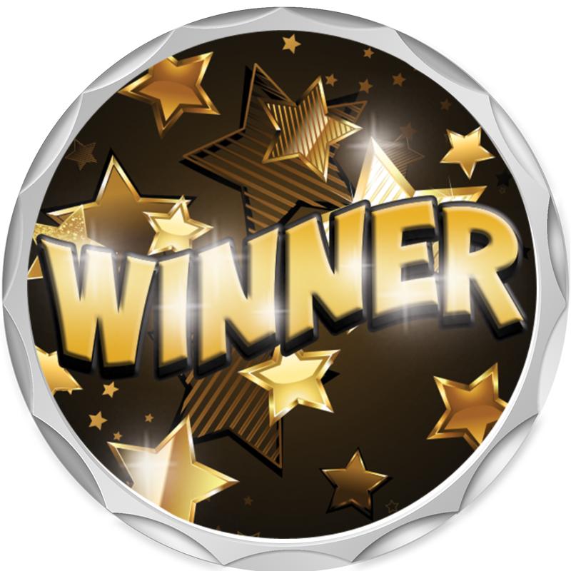 2.2" SILVER BUTTON INSERT PIN