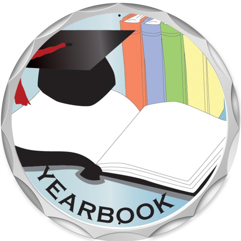 2.2" SILVER BUTTON INSERT PIN