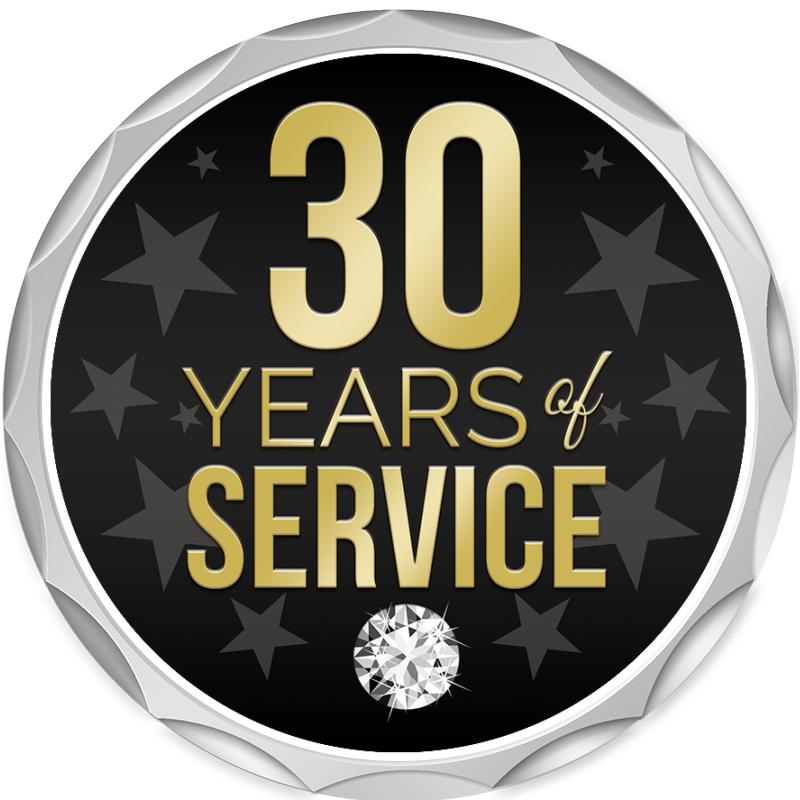 2.2" SILVER BUTTON INSERT PIN