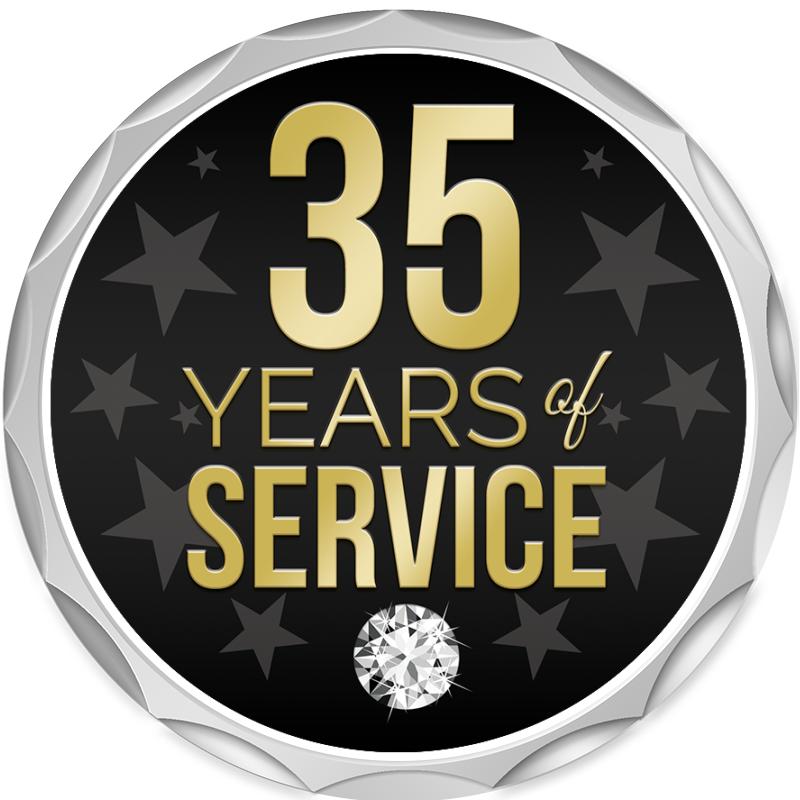 2.2" SILVER BUTTON INSERT PIN