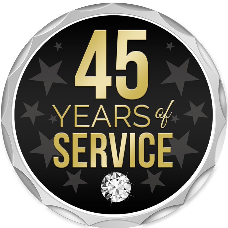 2.2" SILVER BUTTON INSERT PIN