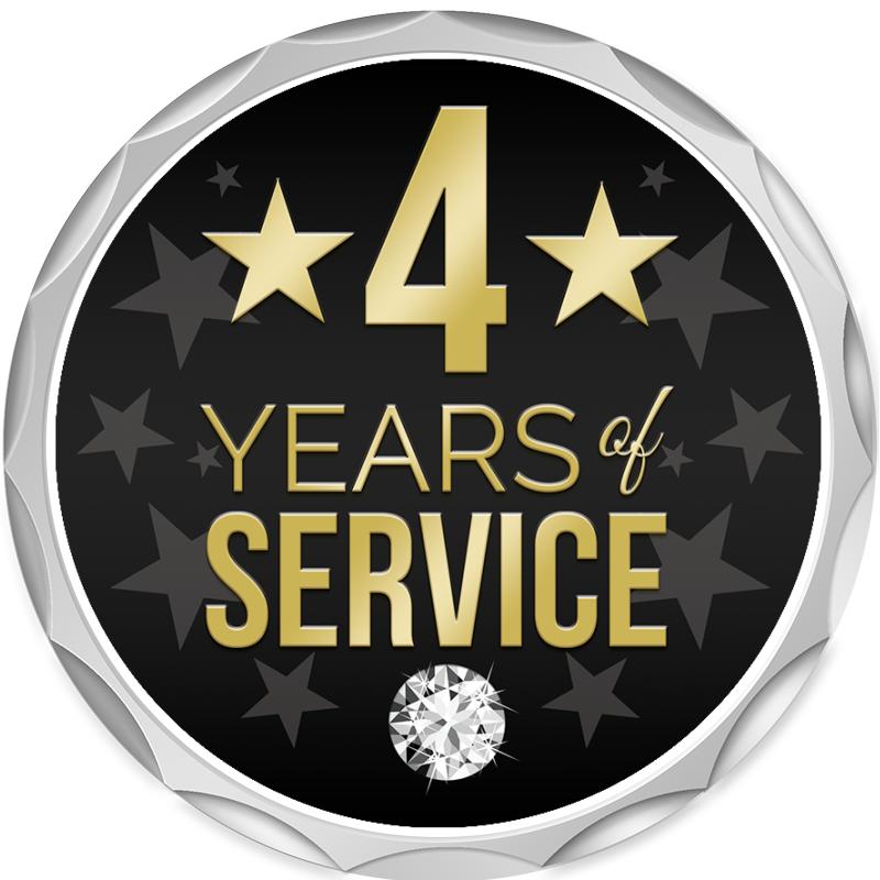 2.2" SILVER BUTTON INSERT PIN