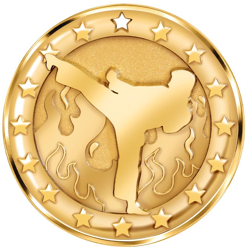 2"Wx2"H INSERT BUTTON PIN