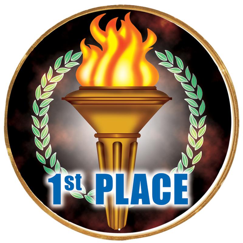 2"Wx2"H INSERT BUTTON PIN