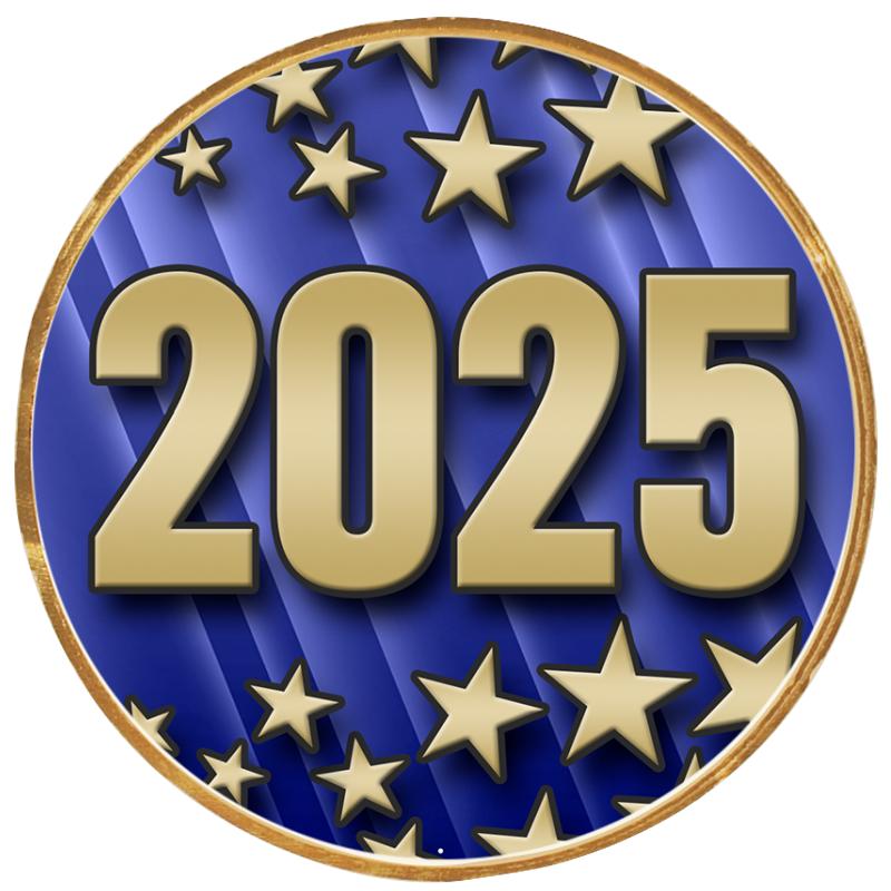 2"Wx2"H INSERT BUTTON PIN