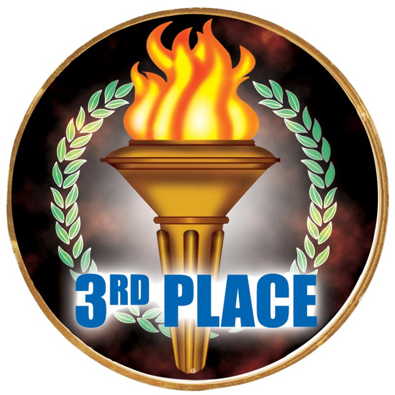 2"Wx2"H INSERT BUTTON PIN