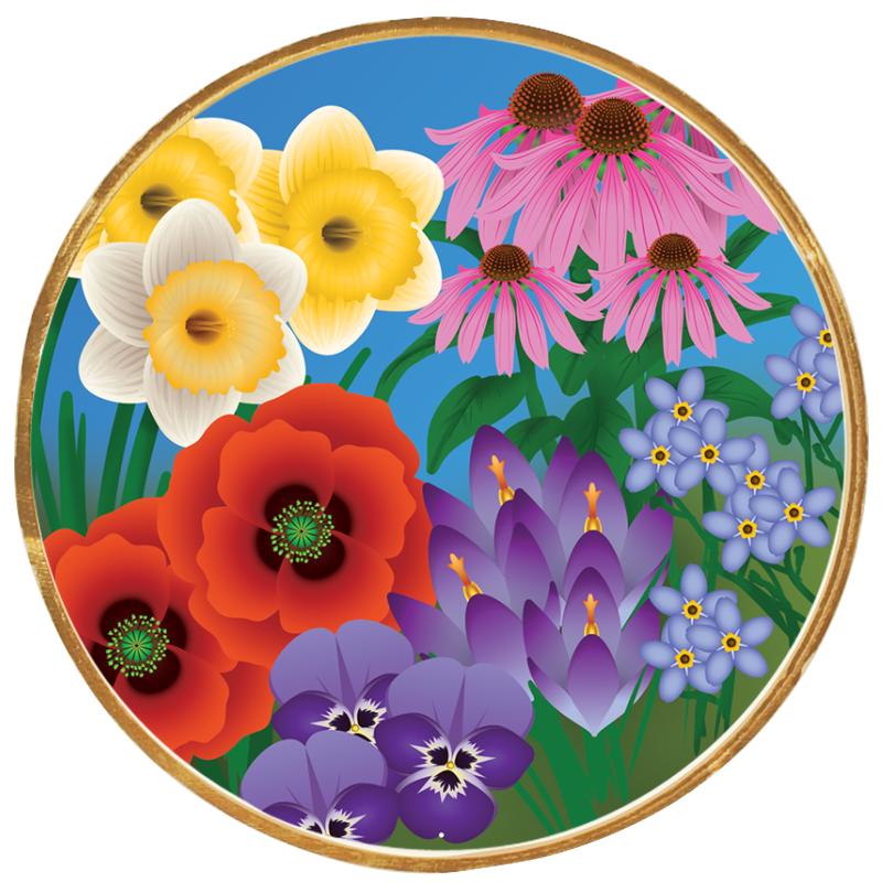 2"Wx2"H INSERT BUTTON PIN