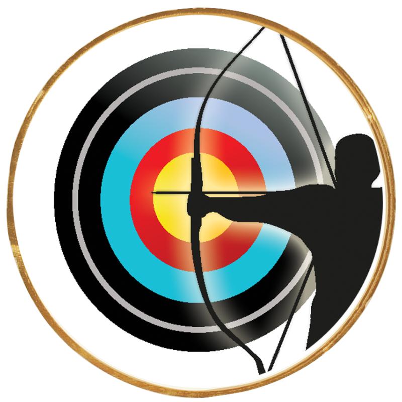 2"Wx2"H INSERT BUTTON PIN