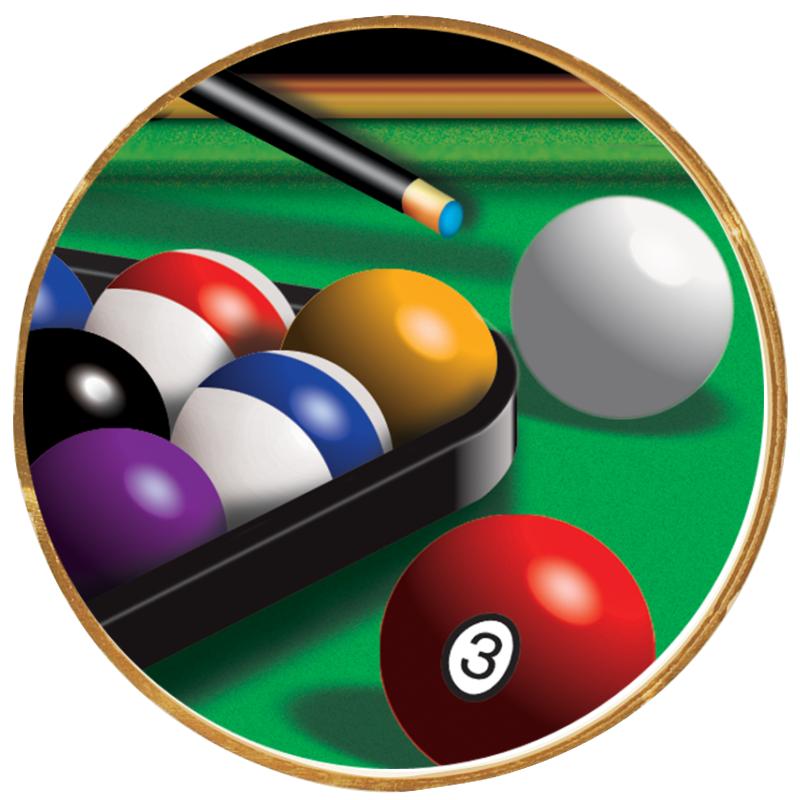 2"Wx2"H INSERT BUTTON PIN